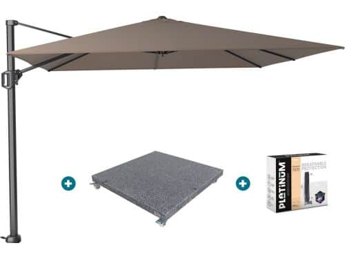 Platinum Challenger Premium T1 3x3 m - Havanna Taupe met