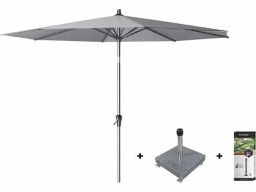 Platinum Riva stokparasol 3 m. rond - Premium - Manhattan