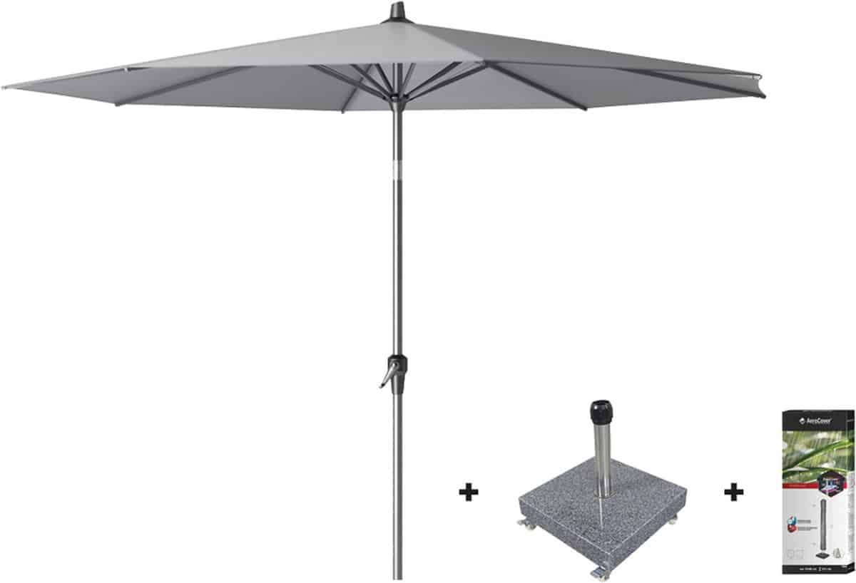 platinum riva stokparasol 3 m. rond premium manhattan