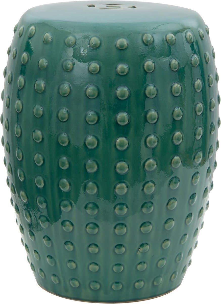 porseleinen tuinkruk decoratieve kruk zitplek buiten handgemaakt