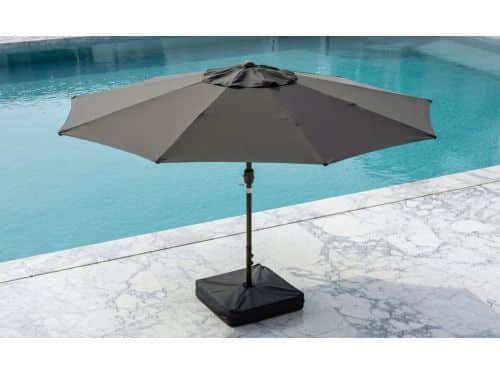 Premium Dubbele Zweefparasol 460x270 cm - Grote Ovale Tuinparasol met