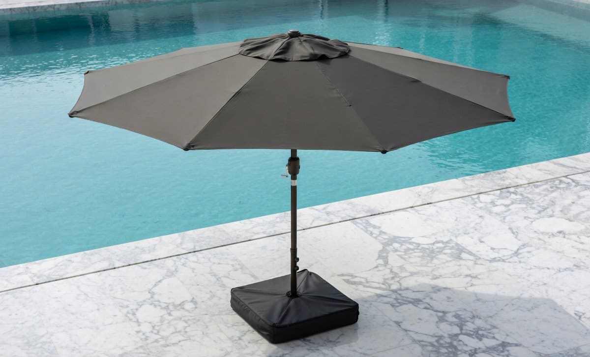 premium dubbele zweefparasol 460×270 cm grote ovale tuinparasol met