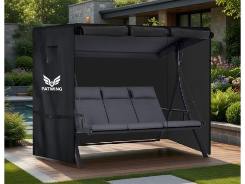 Premium Hollywood Schommelhoes 3-4 Persoons | Waterdicht, Scheurvast & Windbestendig