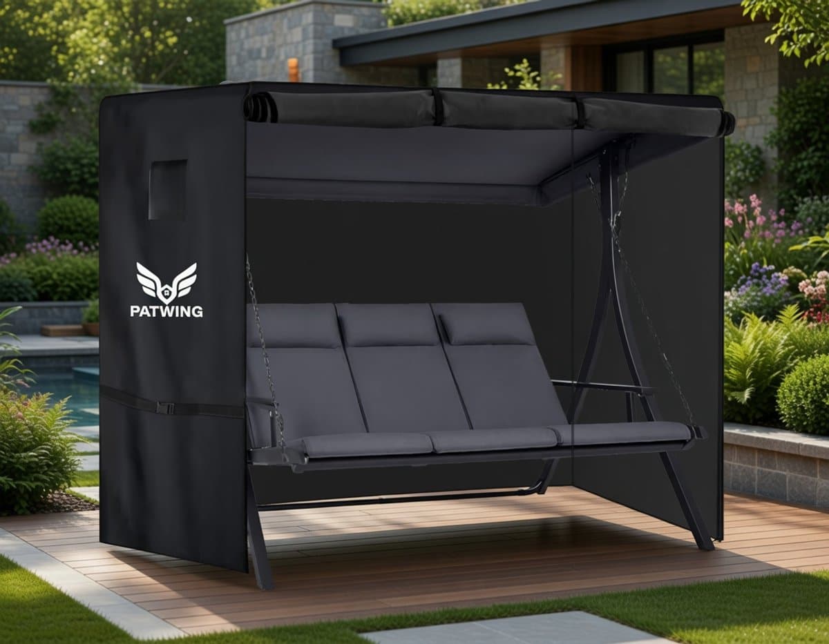 premium hollywood schommelhoes 3 4 persoons | waterdicht, scheurvast & windbestendig