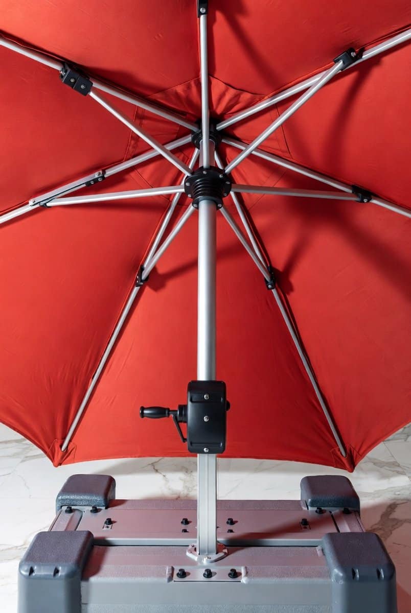 premium luxe zweefparasol 290 cm kantelbaar & 180° draaibaar