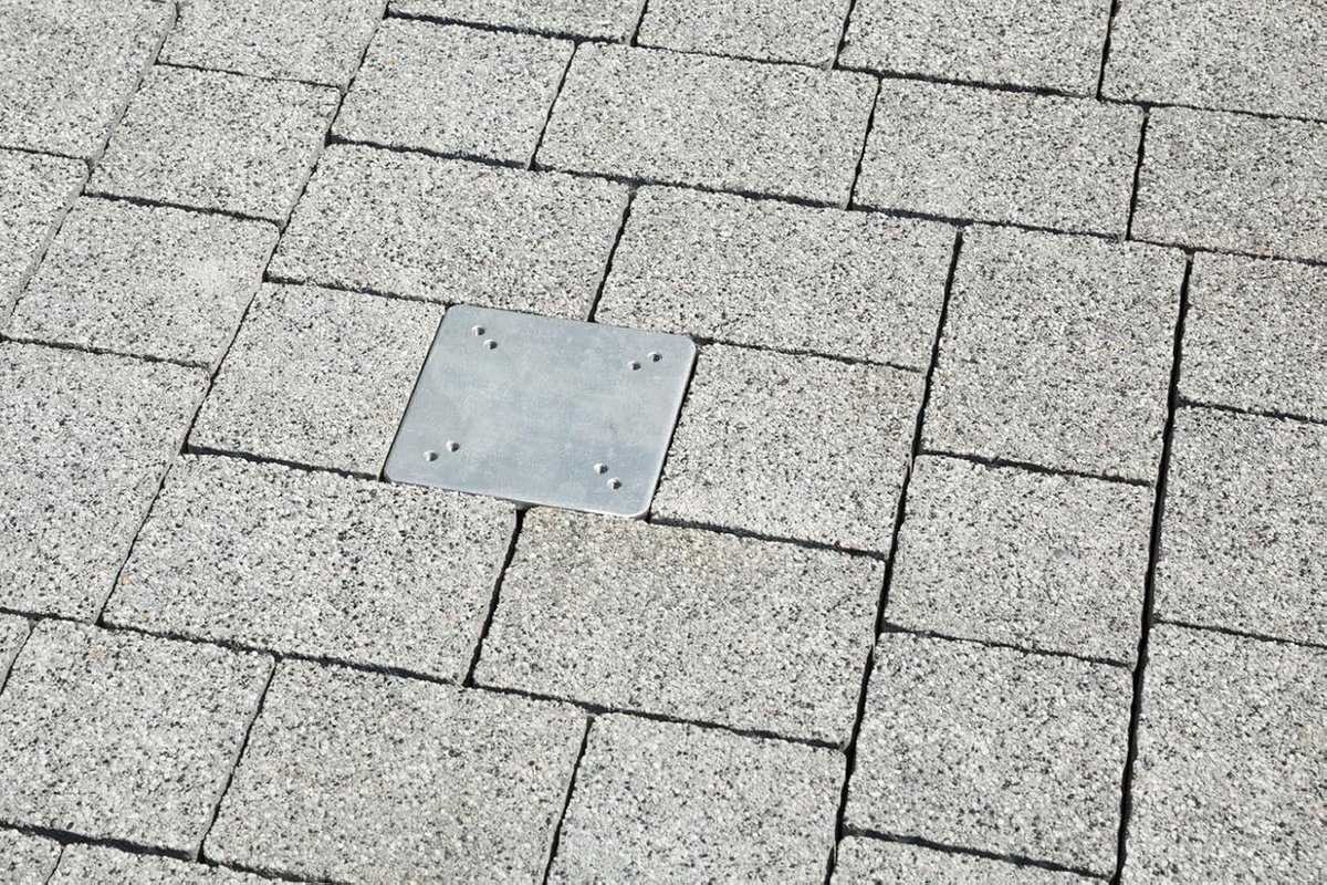 premium universeel inschroefbaar vloeranker voor zweefparasols verzwaard grondanker (6