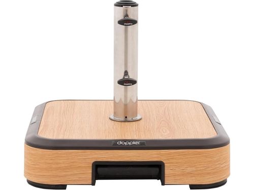 Premium Verrijdbare Parasolvoet 50 kg met Wielen en Trolleyhandvat