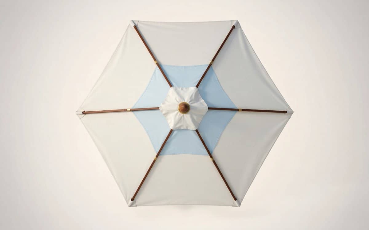 premium zweefparasol 240 cm kantelbaar met windventilatie, uv