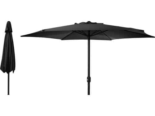 Pro Garden - Stokparasol - Parasol - Ø3m - Zwart