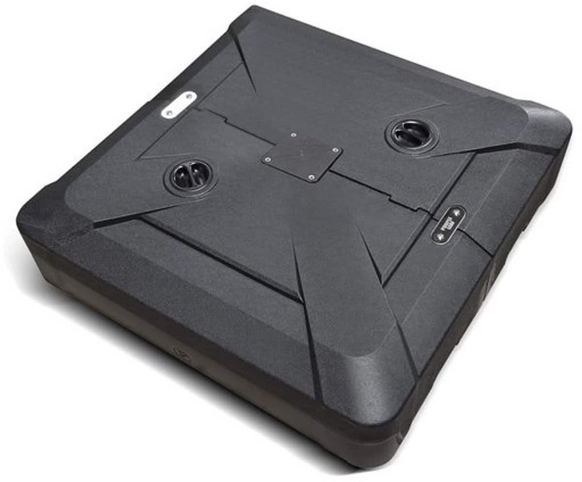 purple leaf parasolvoet grote parasolhouder met wielen in