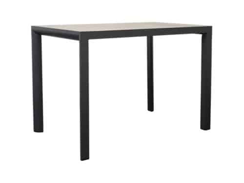 Qopps Kings bartafel 140x90cm 100cm hoog mat royal grey