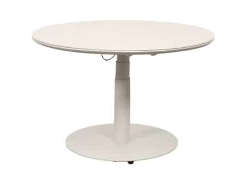 Qopps Savio in hoogte verstelbare tuintafel 110 cm doorsnee