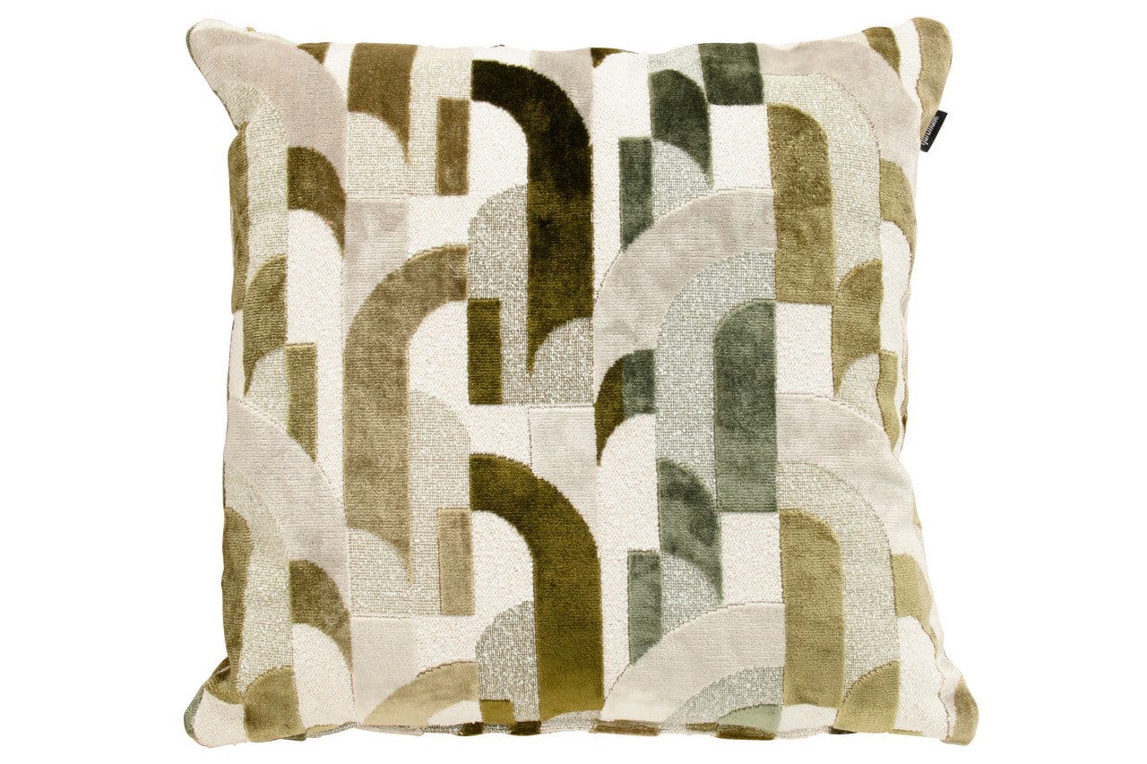 raya olive sierkussen 50x50x16 cm hartman hartman