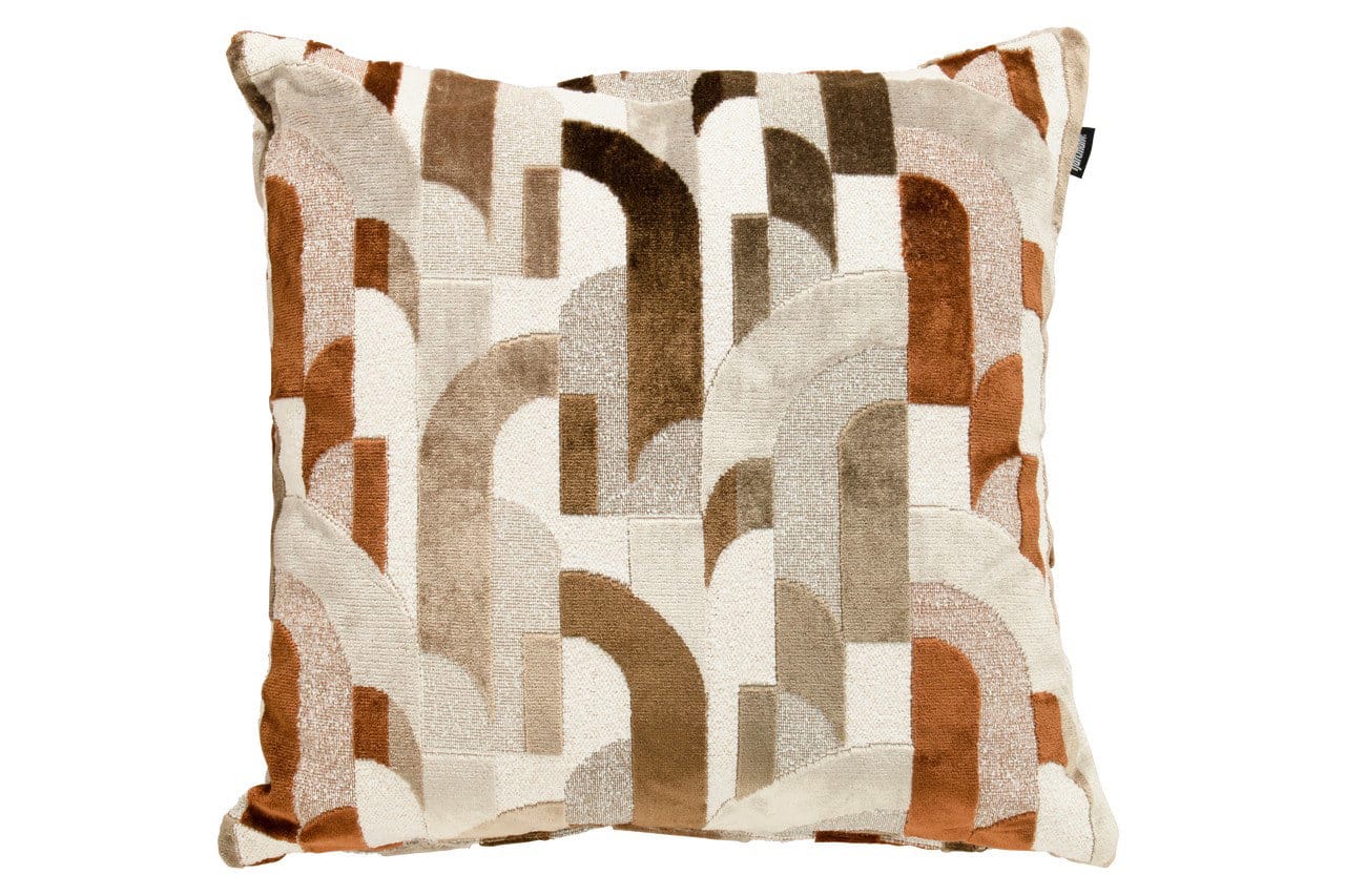 raya taupe sierkussen 50x50x16 cm hartman hartman