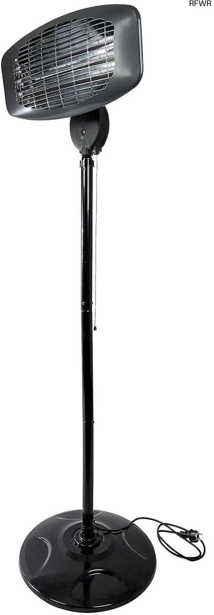 rfwr® infrarood staande warmtestraler 2000w 3 warmtestanden ideaal