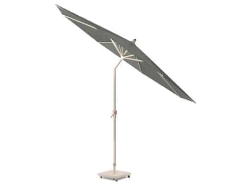 Riva parasol 300 cm rond sandstone olijf met kniksysteem