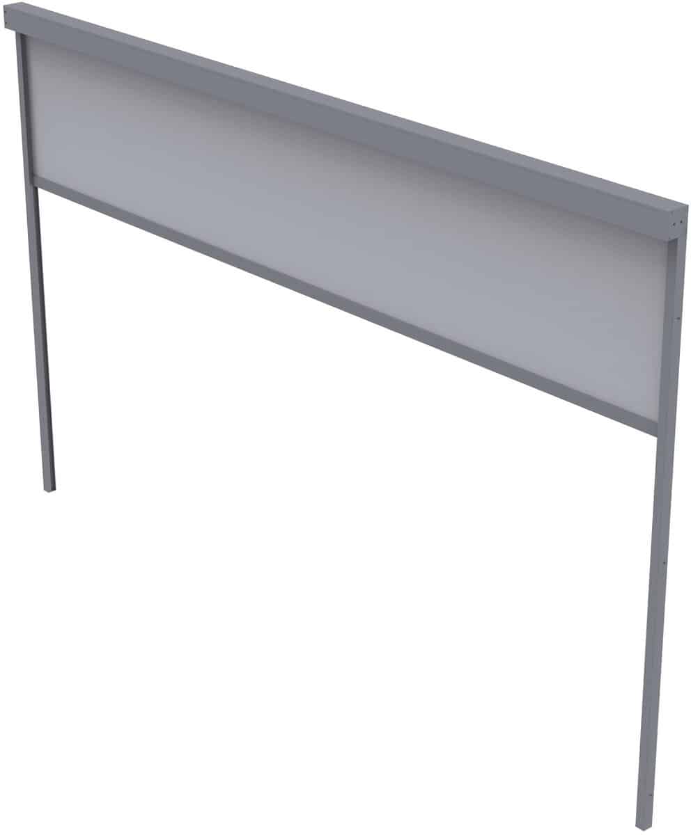 riviera overkapping 4m screen antraciet