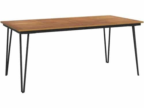 Robuuste Houten Bartafel 180x90x75 cm voor Tuin en Patio met