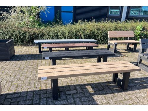 Rockwood® Zitbank Lifelong - Zwaar Kunststof (85kg) - Sand Beige