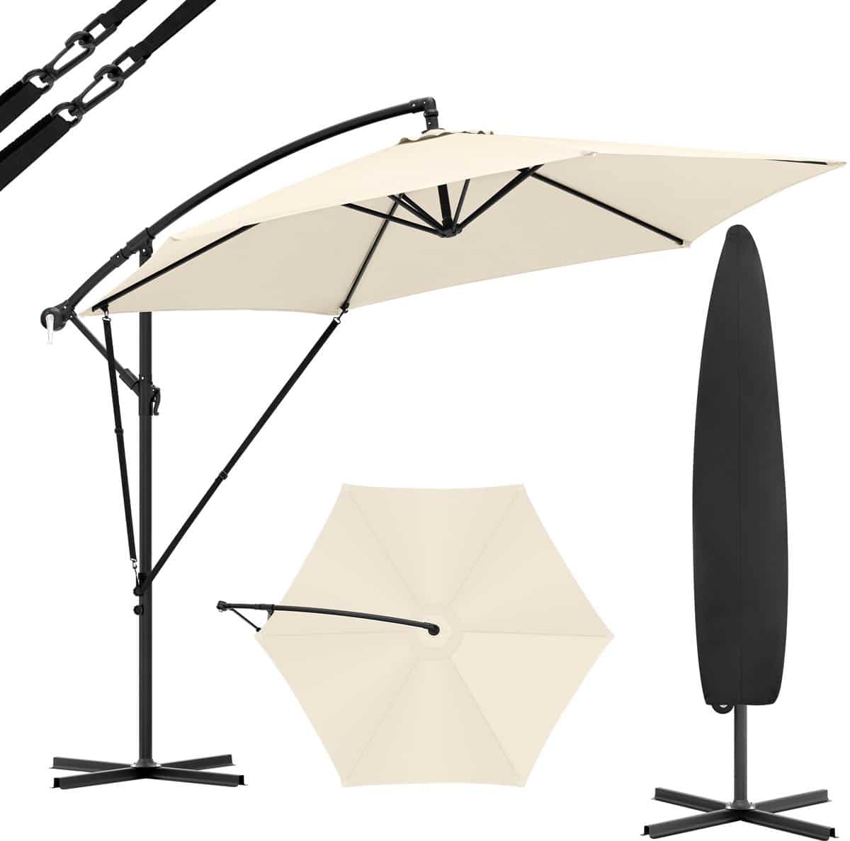 rolu parasol zweefparasol parasolhoes 310 x 310