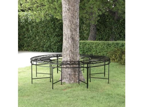 Ronde Boombank - Zitbank Buiten - Tuin Ontspanning - Omhullend