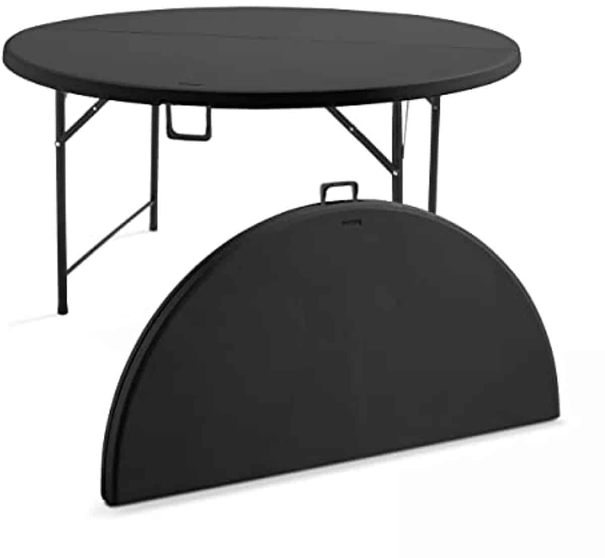 ronde klaptafel voor 8 personen ideaal voor evenementen en