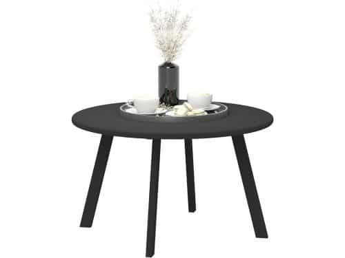 Ronde Metalen Bijzettafel voor Balkon en Tuin - Ø70cm
