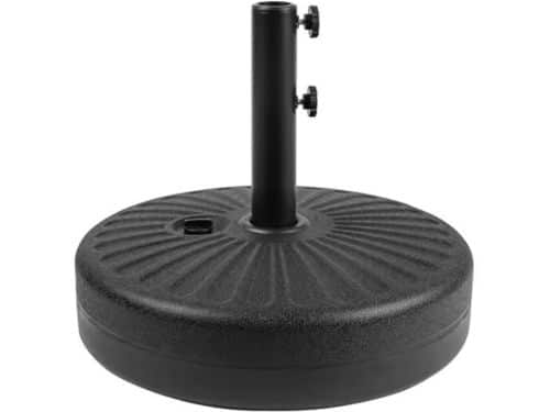 Ronde parasolvoet standaard voor buiten - Zwaar belastbare terrasparaplubasis met