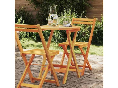 Ronde tuintafel - Balkontafel bijzettafel - Buiten dineren - Inklapbaar