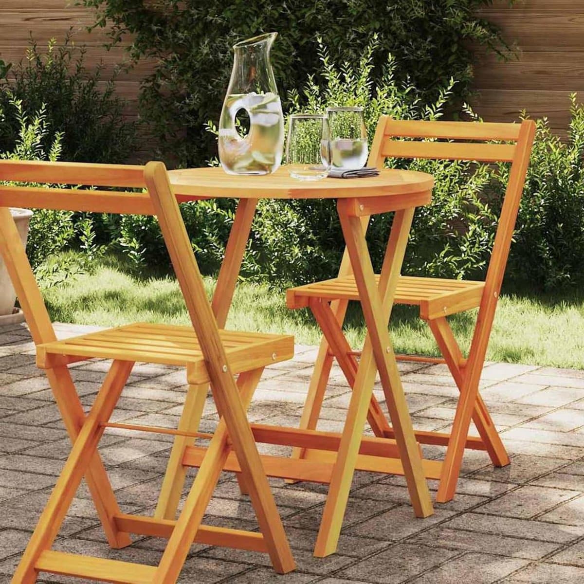 ronde tuintafel balkontafel bijzettafel buiten dineren inklapbaar