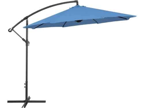 Ronde Zweefparasol - Tuin Schaduwdoek - Terras Bescherming - Kantelbaar