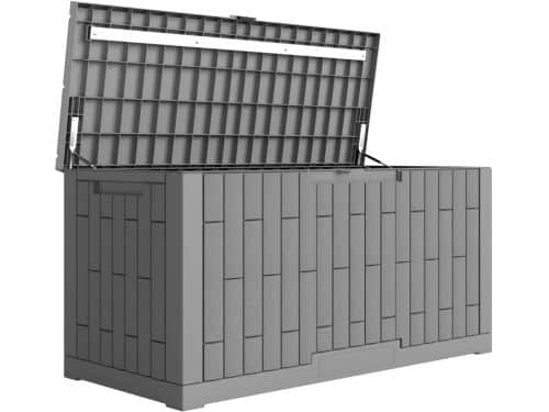 Rotan Opbergbox met Deksel - Afsluitbaar - Tuinkussenbox - Kussenbox
