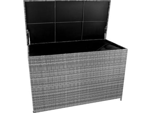 Rotan Tuin Opbergbox Kussenbox 996 L Grijs Grote Rattan Kist