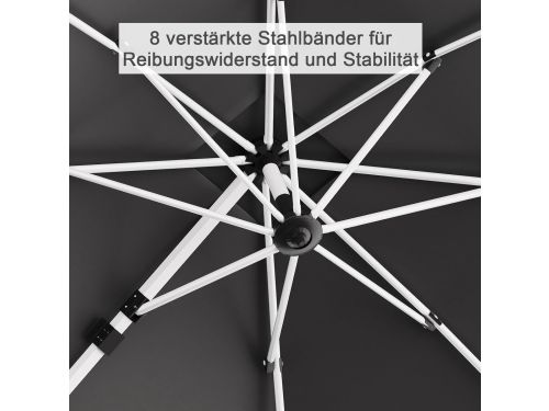 Royal Horizon Zweefparasol - 300 x 400 cm - 360°