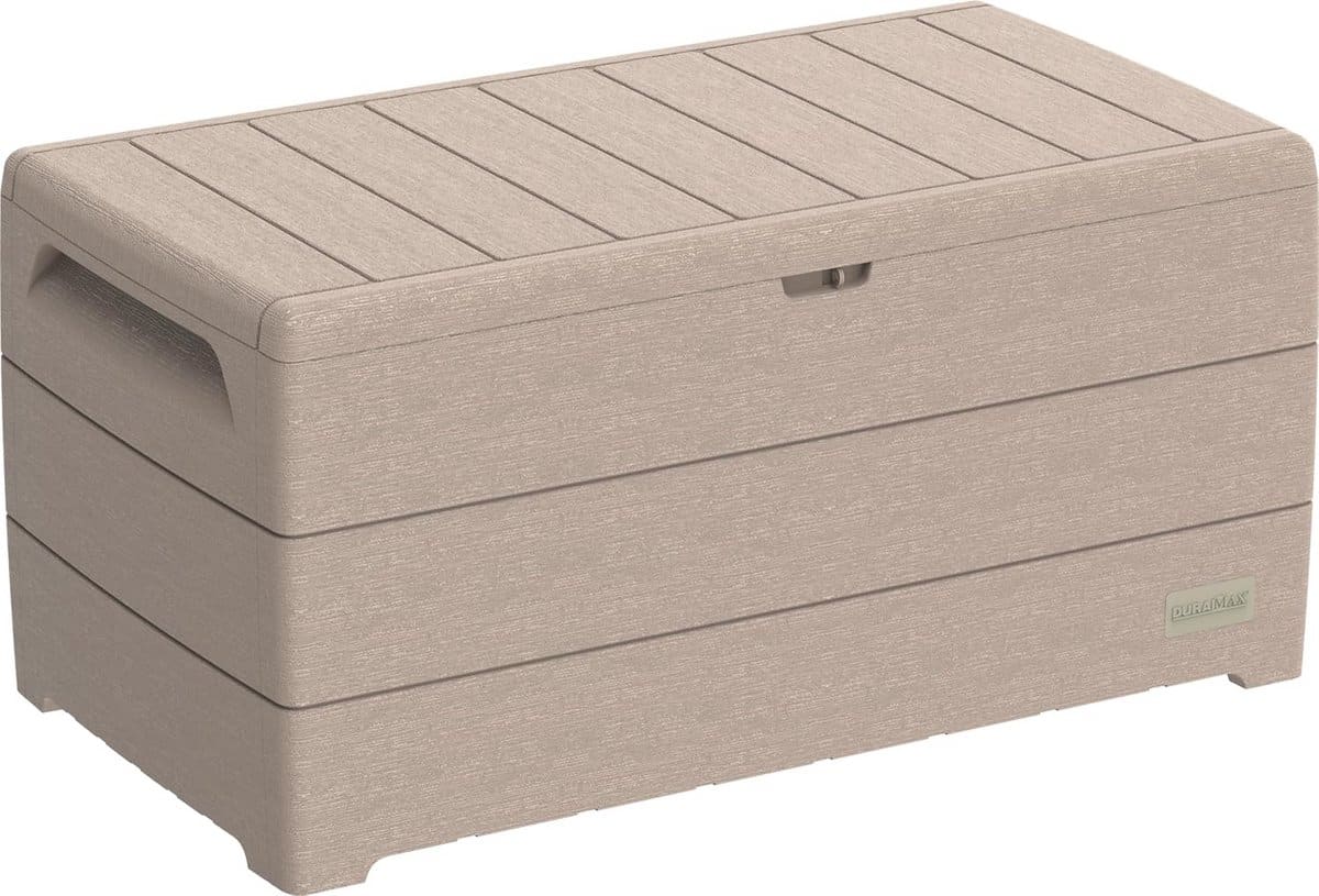 ruime opbergbox tuin 416 liter kussenbox met gasveer en