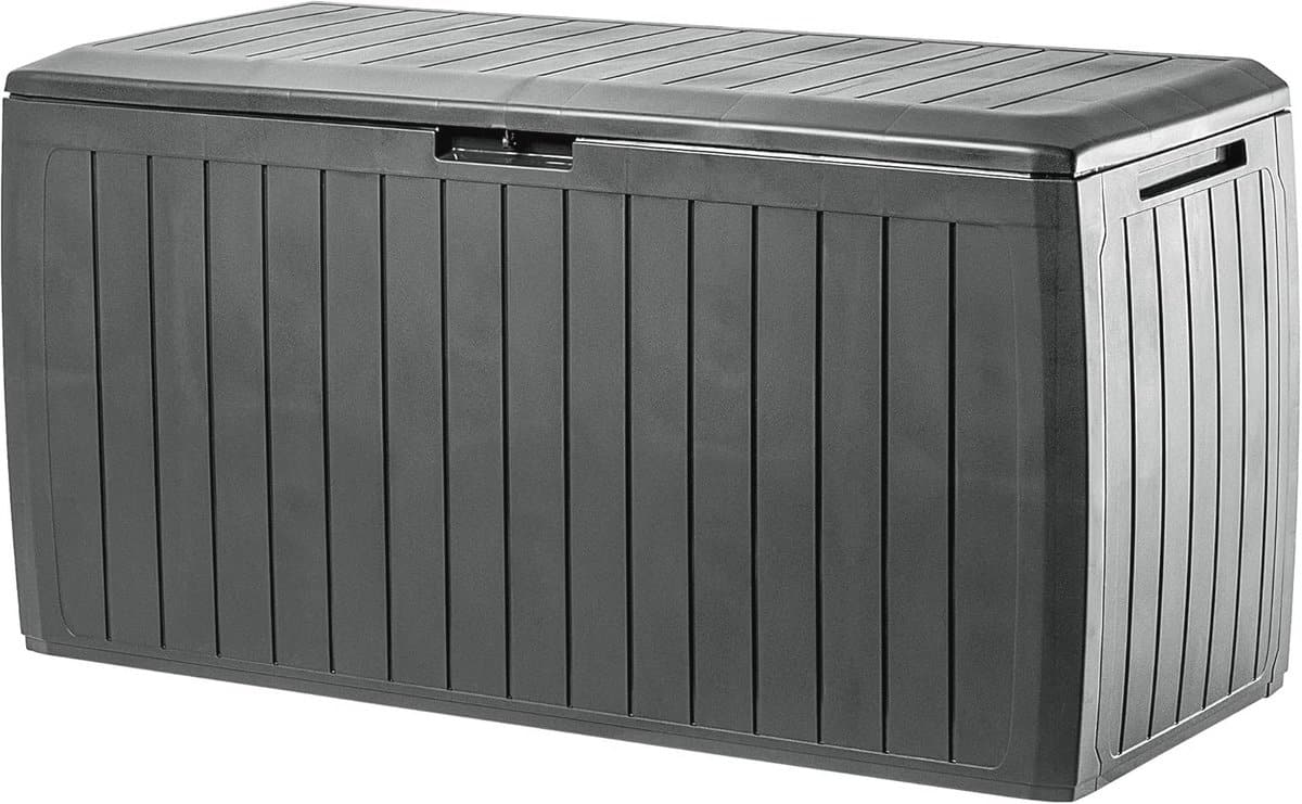 ruime tuinkist voor kussens en tuinaccessoires 290 liter