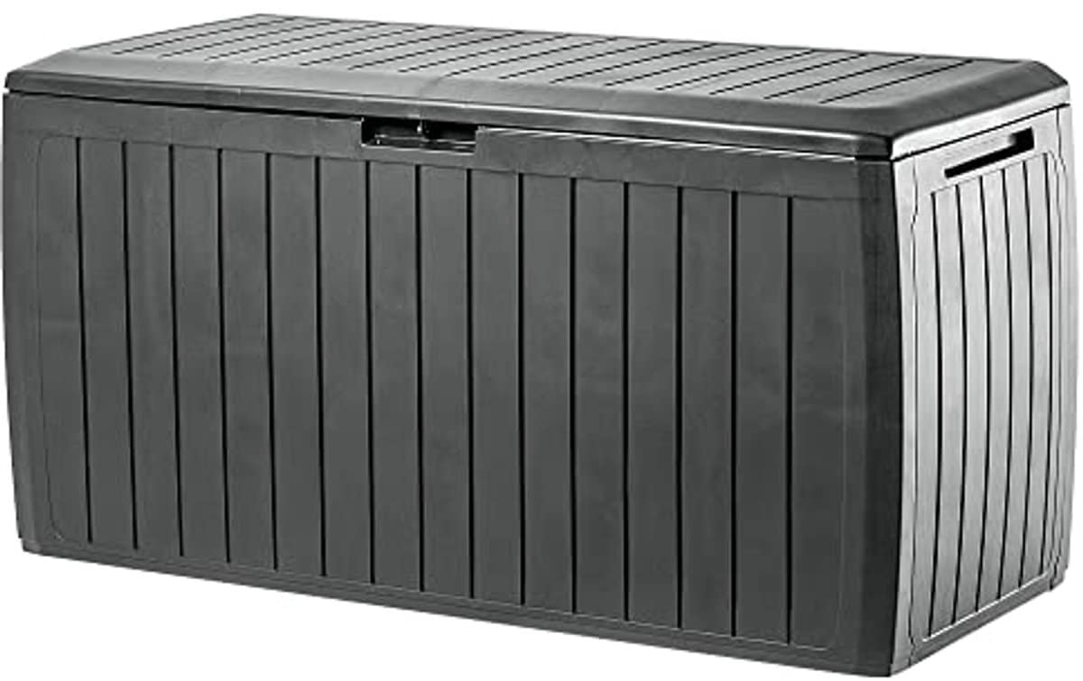 ruime tuinkist voor kussens en tuinaccessoires 290 liter
