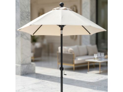 Salerno Mezza Balkonparasol 150x150 cm Vierkant - Kantelbare Zweefparasol met