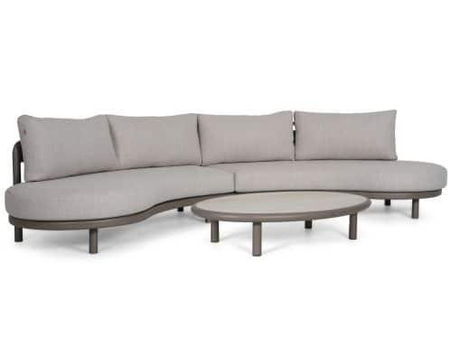 Santika Wave hoek loungeset 3-delig