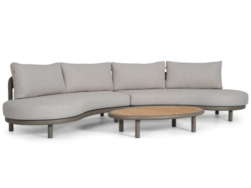 Santika Wave hoek loungeset 3-delig