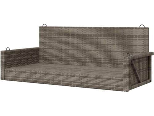 Schommelbank Rattan - Hangbank Tuin - Buiten Ontspannen - Onderhoudsarm