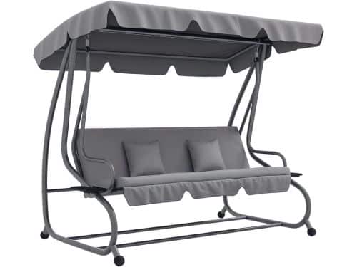 Schommelbank Tuin - 3-zits bank - Ontspannen Buiten - Inklapbare