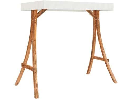 Schommelframe Gebogen Hout - Schommelbank Standaard - Ontspannen Buiten Genieten