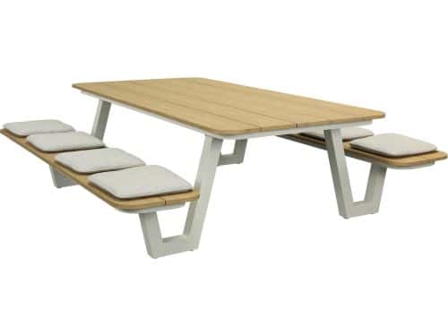 Sens-Line - Livorno Picknickbank - 220x217x70cm - Kunststof