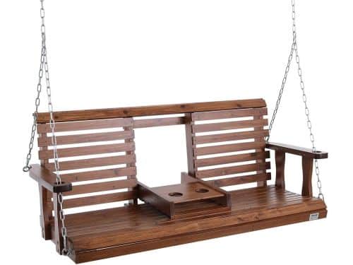 Sensova - Houten Veranda Schommelbank 5ft - Massief Dennenhout