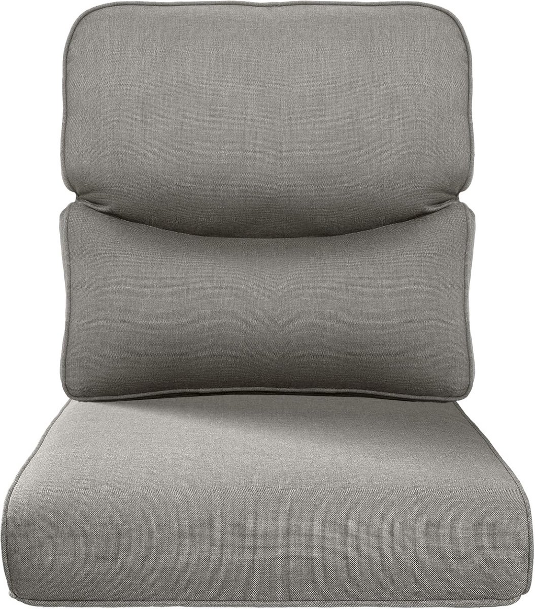 set dikke kussens voor buitenstoelen 22×25/22x24cm universele terraskussens voor