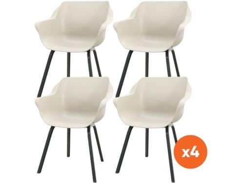 Set van 4 - Hartman Sophie Element dining kuipstoel