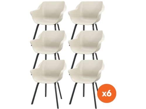 Set van 6 - Hartman Sophie Element dining kuipstoel