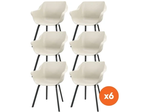 Set van 6 - Hartman Sophie Element dining kuipstoel