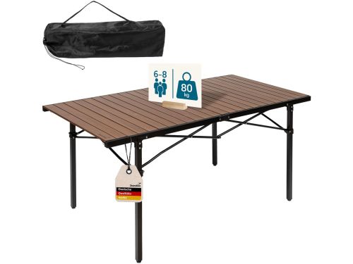 Skandika aluminium klaptafel Maikku - Aluminium kampeertafel voor 6 personen